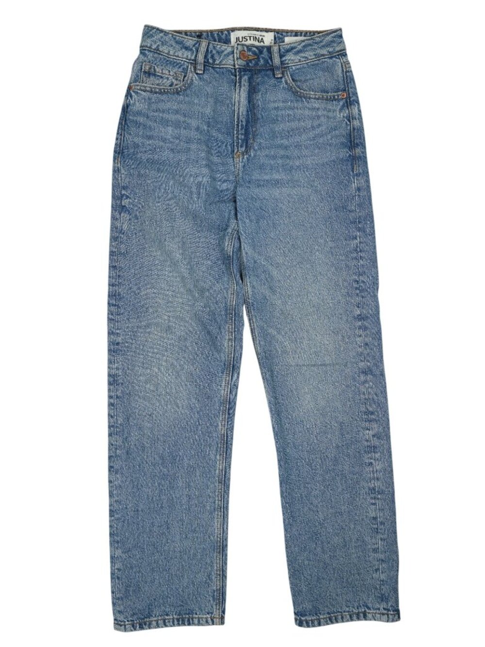 Dynamite Denim Justina Straight Jeans in Blue